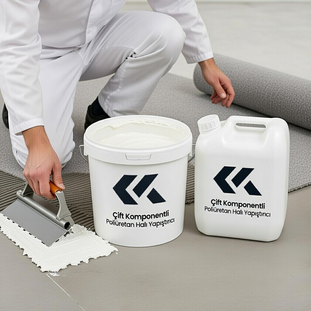 Çift komponentli poliüretan halı yapıştırıcısı endüstriyel kullanım