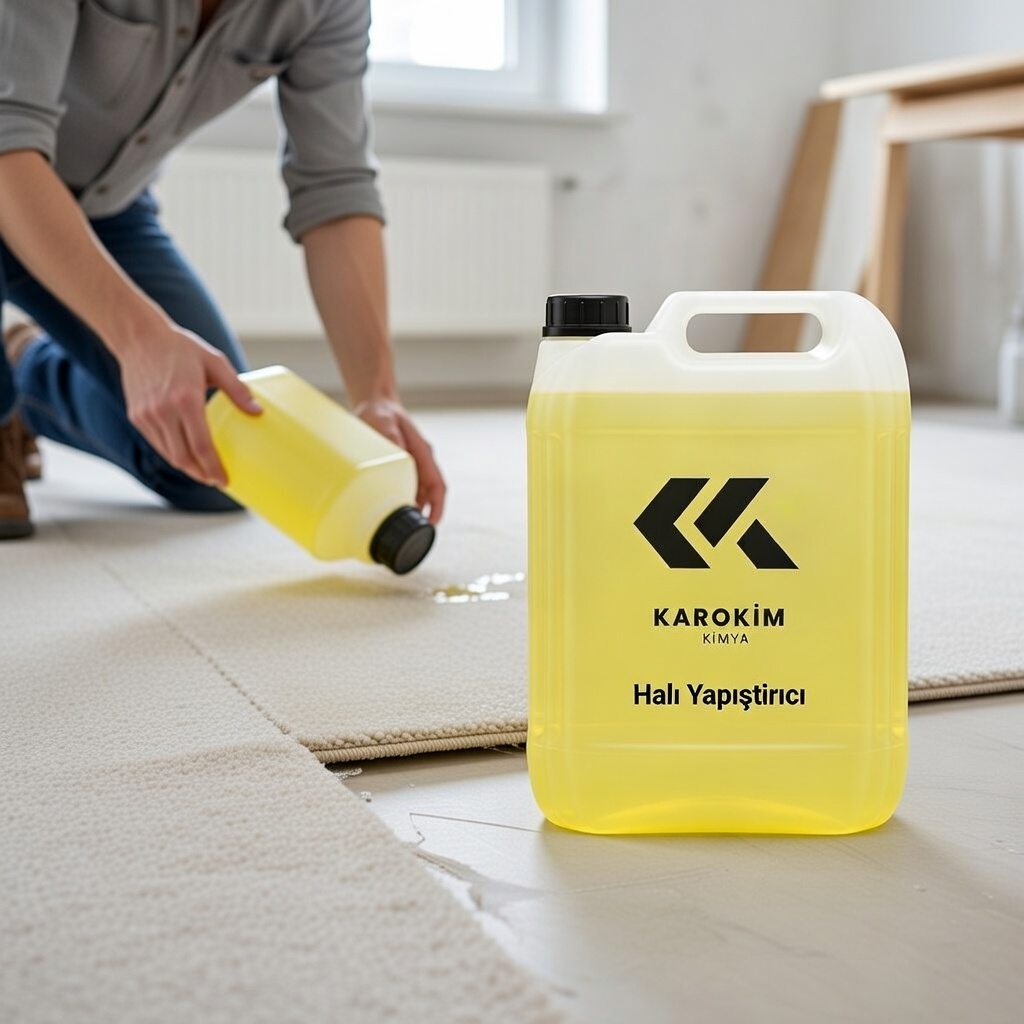 Profesyonel halı yapıştırıcısı güçlü tutuş uzun ömürlü uygulama