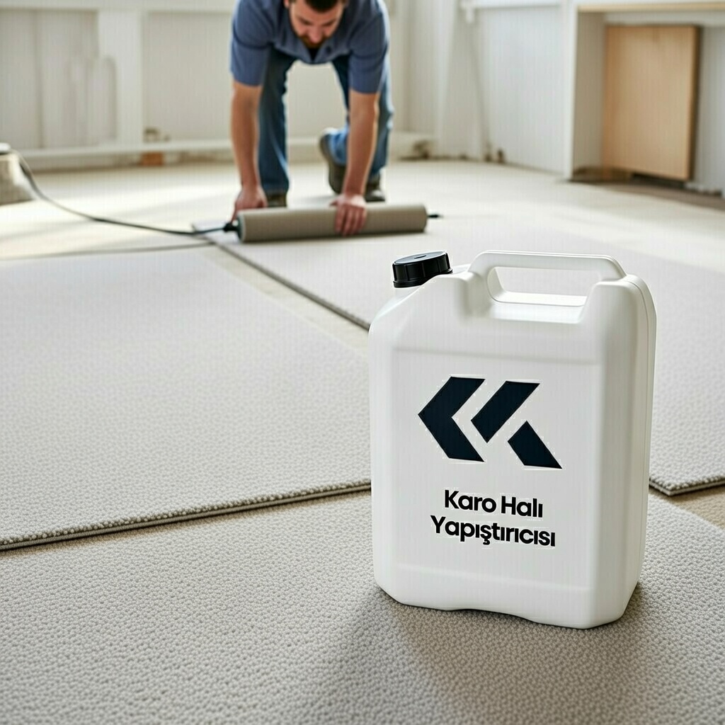 Karo halı yapıştırıcısı güçlü tutuş hızlı uygulama